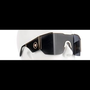 Versace Fancy Rimless Tinted Sunglasses